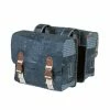 Double Sacoche Vélo BASIL Bohème 35L Bleu Indigo -Antivol vélo importe boutique double sacoche velo basil boheme 35l bleu indigo