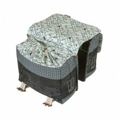 Double Sacoche Vélo BASIL Bohème 35L Gris 12 Double Sacoche Vélo BASIL Bohème 35L Gris -Antivol vélo importe boutique double sacoche velo basil boheme 35l gris 3