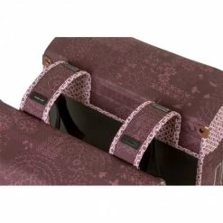 Double Sacoche Vélo BASIL Bohème 35L Rouge Figue 14 Double Sacoche Vélo BASIL Bohème 35L Rouge Figue -Antivol vélo importe boutique double sacoche velo basil boheme 35l rouge figue 5