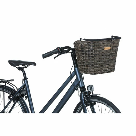 Panier Vélo Guidon Rotin Naturel BASIL Bremen 4 Panier Vélo Guidon Rotin Naturel BASIL Bremen – Image 2