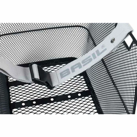 Panier Vélo Porte-bagage BASIL Class Avec Sangle Idéal étudiant 5 Panier Vélo Porte-bagage BASIL Class Avec Sangle Idéal étudiant – Image 3