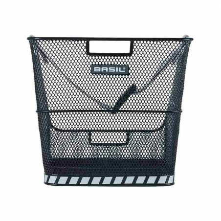 Panier Vélo Porte-bagage BASIL Class Avec Sangle Idéal étudiant 7 Panier Vélo Porte-bagage BASIL Class Avec Sangle Idéal étudiant – Image 5