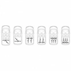 Porte Vélo Voiture Fixation Coffre PERUZZO Genova -Antivol vélo importe boutique porte velo voiture fixation coffre peruzzo genova 1