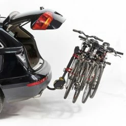Porte Vélo Voiture Inclinable MOTTEZ Fixation Attelage Hercules 4 Vélos -Antivol vélo importe boutique porte velo voiture inclinable mottez fixation attelage hercules 4 velos 4