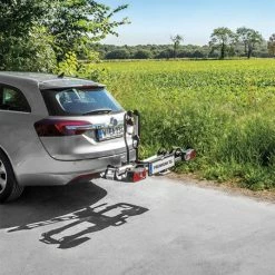 Porte Vélo Voiture Pliable Et Inclinable EUFAB Premium Fixation Attelage (2 Vélos) -Antivol vélo importe boutique porte velo voiture pliable et inclinable eufab premium fixation attelage 2 velos 2