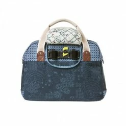Sac Vélo + épaule BASIL Bohème Bleu Indigo 18L -Antivol vélo importe boutique sac velo epaule basil boheme bleu indigo 18l 4
