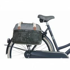 Sac Vélo + épaule BASIL Bohème Gris 18L -Antivol vélo importe boutique sac velo epaule basil boheme gris 18l 5