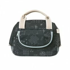 Sacoche De Guidon Vélo BASIL Bohème 8L Gris -Antivol vélo importe boutique sacoche de guidon velo basil boheme 8l gris 2