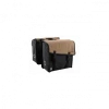 SACOCHE DOUBLE WILLEX DUB CANVAS BROWN- 38/40 Litres -Antivol vélo importe boutique sacoche double willex dub canvas 38 40 litres