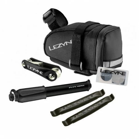 SACOCHE LEZYNE M-CADDY Chargée/ SPORT-KIT 3 SACOCHE LEZYNE M-CADDY Chargée/ SPORT-KIT
